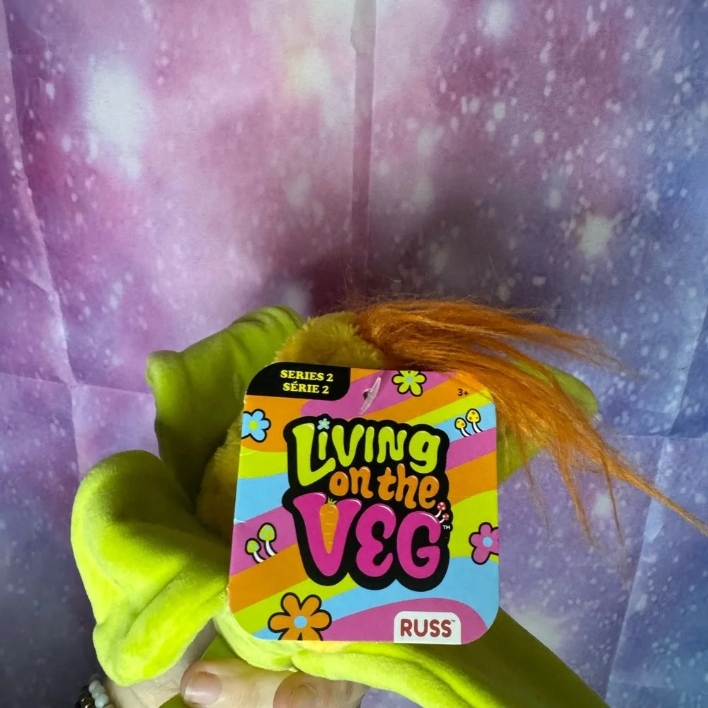 New living on the veg series 2 corn stuffed animal 🛍